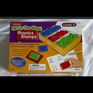 Lakeshore Fill in the Blanks Phonics Stamps